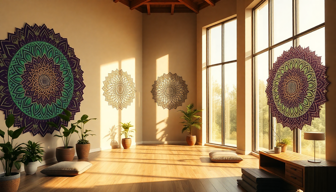 Elevate Your Space: Infusing Spiritual Serenity with Mandala Designs